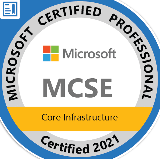 MCSE Core Infrastructure