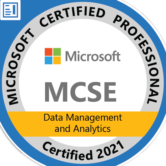 MCSE Data Management and Analytics